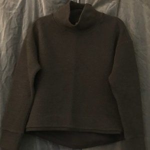 Calia Cloud Funnel Neck Pullover Black